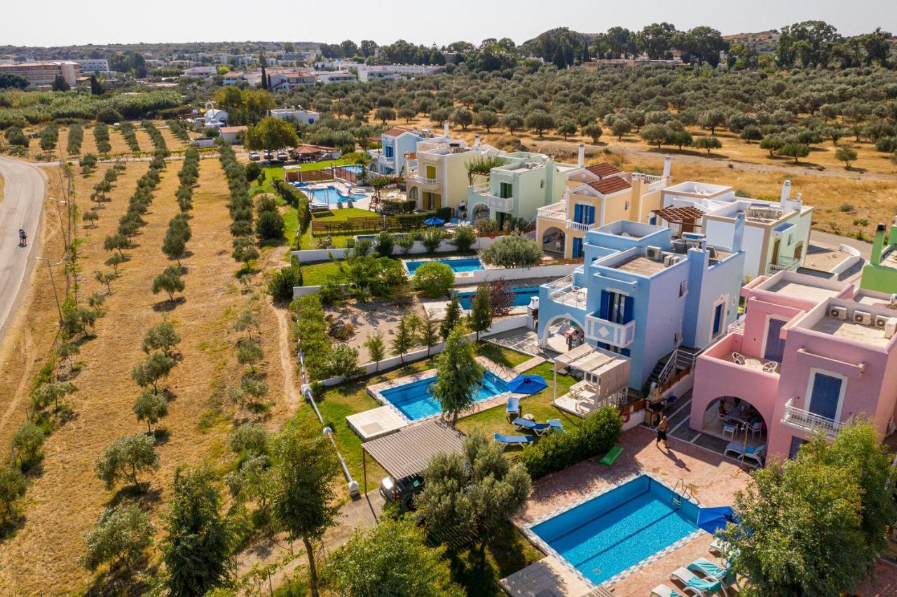 12 Islands Villas Kolymbia Exteriör bild